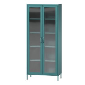   Jan Nowak ANGELO vitrin, 800 x 1850 x 450 mm, Modern: tengerkék