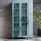 Jan Nowak ANGELO vitrin, 800 x 1850 x 450 mm, Modern: tengerkék