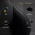 DIABLO X.ONE Prime gamer szék, Normal Size, Burned Black fekete