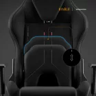 DIABLO X.ONE Prime gamer szék, Normal Size, Burned Black fekete