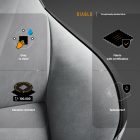 DIABLO X.ONE Prime gamer szék, Normal Size, Nightwolf Moon szürke