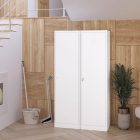 JAN NOWAK AGNES fém takarítószekrény, 500 x 1850 x 500 mm, fehér