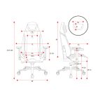 DIABLO X.EYE Prime gamer szék, Normal Size, Nightwolf Moon szürke