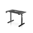DIABLO X-Tensio Állítható magasságú gamer asztal, elektromos íróasztal, 1100 mm, fekete