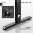 DIABLO X-Tensio Állítható magasságú gamer asztal, elektromos íróasztal, 1100 mm, fekete