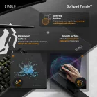 DIABLO X-Tensio Állítható magasságú gamer asztal, elektromos íróasztal, 1400 mm, fekete
