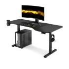 DIABLO X-Tensio Állítható magasságú gamer asztal, elektromos íróasztal, 1600 mm, fekete