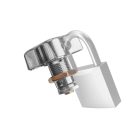 JAN NOWAK Lakat zárszerkezet fém öltözőszekrényhez, 45 x 25 x 45 mm