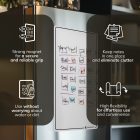 JAN NOWAK MAGNETO nagyméretű mágneses fehértábla, 400 x 800 mm, 2 darab