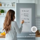 JAN NOWAK MAGNETO nagyméretű mágneses fehértábla, 400 x 800 mm, 2 darab