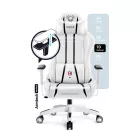 Diablo X-One 2.0 gamer szék, Small size, fehér-fekete