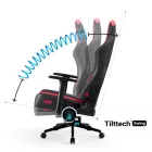 Diablo X-Player 2.0 gamer szék, Small size, kármin-antracit