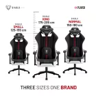 Diablo X-Player 2.0 gamer szék, Small size, kármin-antracit
