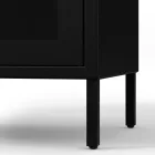 JAN NOWAK GINA Vitrin, 800 x 1015 x 400 mm, Modern: fekete