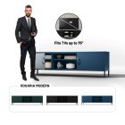 JAN NOWAK XL ROSARIA TV szekrény, 1700 x 400 x 500 mm, sötétkék