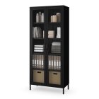 Jan Nowak ANGELO vitrin, 800 x 1850 x 450 mm, Modern: fekete