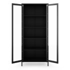 Jan Nowak ANGELO vitrin, 800 x 1850 x 450 mm, Modern: fekete