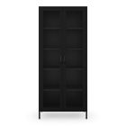 Jan Nowak ANGELO vitrin, 800 x 1850 x 450 mm, Modern: fekete