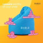 Diablo Kido gyerek babzsákfotel, kék