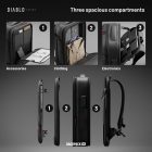 Diablo Hátizsák Backpack Air, multifunkciós, vákuumos, fekete