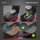 Diablo Hátizsák Backpack Air, multifunkciós, vákuumos, bordó