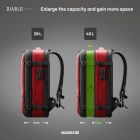 Diablo Hátizsák Backpack Air, multifunkciós, vákuumos, bordó