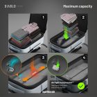 Diablo Hátizsák Backpack Air, multifunkciós, vákuumos, szürke