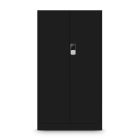 JAN NOWAK DANIEL fém iratszekrény 900x1850x400, modell fekete