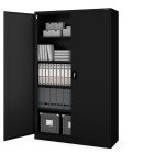 JAN NOWAK JAN II fém iratszekrény 1150x1850x400, modell fekete