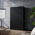 JAN NOWAK JAN II fém iratszekrény 1150x1850x400, modell fekete