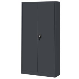   JAN NOWAK DAREK Fém műhelyszekrény fiókokkal, 920x1850x500, antracitszürke