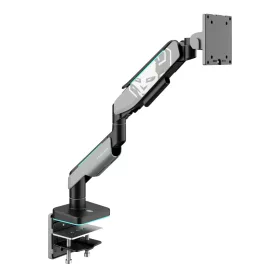   Diablo Képernyőállvány 49 hüvelykes monitorhoz, szürke-fekete LED RGB X-ARM