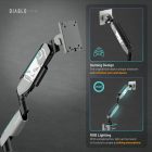 Diablo Képernyőállvány 49 hüvelykes monitorhoz, szürke-fekete LED RGB X-ARM