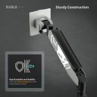 Diablo Képernyőállvány 49 hüvelykes monitorhoz, szürke-fekete LED RGB X-ARM