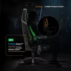 DIABLO X.Eye Prime gamer szék, Normal Size, Burned Black