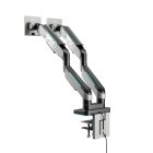 Diablo Képernyőállvány két 49 hüvelykes monitorhoz, szürke-fekete RGB X-Arm Dual