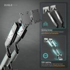 Diablo Képernyőállvány két 49 hüvelykes monitorhoz, szürke-fekete RGB X-Arm Dual