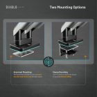 Diablo Képernyőállvány két 49 hüvelykes monitorhoz, szürke-fekete RGB X-Arm Dual