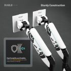 Diablo Képernyőállvány két 49 hüvelykes monitorhoz, fehér-fekete X-Arm Dual RGB