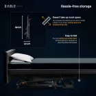 DIABLO X-Drive Mini fekete kormányállvány