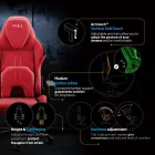 DIABLO X.ONE Prime gamer szék, Normal Size, Bloody Mary 