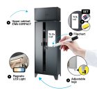 JAN NOWAK JAN Compact fémszekrény 1750 x 800 x 400 mm, antracit