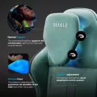 DIABLO X.ONE Prime gamer szék, Normal Size, Mystic Mint