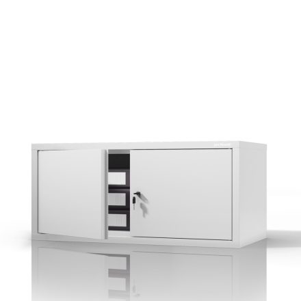 JAN NOWAK EWA Compact Felső szekrényelem öltözőszekrényhez – 800 x 380 x 400 mm, fehér