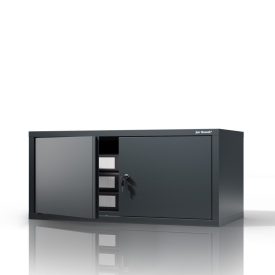   JAN NOWAK EWA Compact Felső szekrényelem öltözőszekrényhez – 800 x 380 x 400 mm, antracit