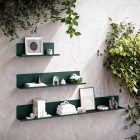 JAN NOWAK JOANNE Fali polc 400 mm, Modern: palackzöld