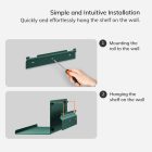 JAN NOWAK JOANNE Fali polc 400 mm, Modern: palackzöld