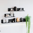 JAN NOWAK JOANNE Fali polc 1200 mm, antracit