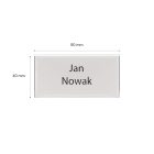 JAN NOWAK Névjegykártyavédő Betét, 80 X 40 mm, 10 Darabos Készlet