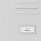 JAN NOWAK Névjegykártyavédő Betét, 59X33, 10 Darabos Készlet